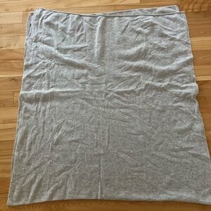 Jcrew grey cashmere wrap